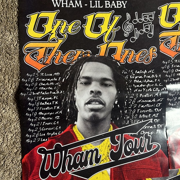 LIL BABY (Rapper ) POSTERS !!!!! ⭐️ - Picture 4 of 5